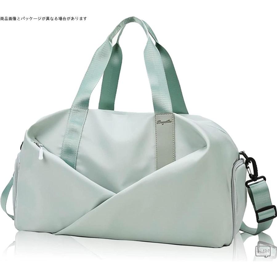 Kalani ボストンバッグ レディース スポーツバッグ ジムバッグ 防水 バッグ ヨガ 2way Green ナップザック Ilgaimportadora Com