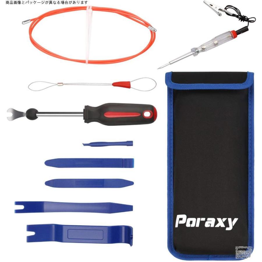 お値打ち価格で 内装剥がし Poraxy 内張り剥がし 自動車整備工具 パネル剥がし 脱着工具 配線ガイド クリップクランプツール 配線通し 検電テスター 車内装 Topdental Com Ar