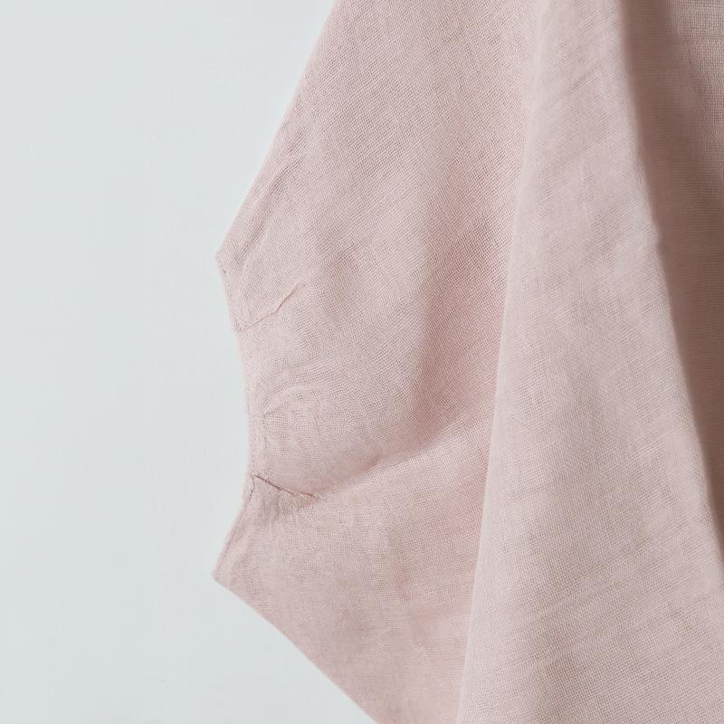 BAN INOUE かやスモック ワイド 墨 山吹 空 桜 レディース トップス 