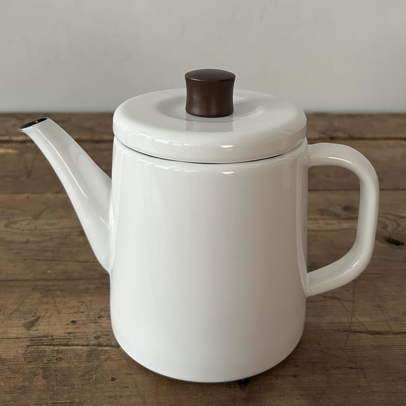 Amazon｜野田琺瑯(Nodahoro) コーヒーポット 1.0L ホーロー ガス