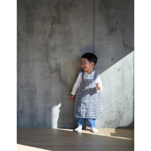 fog linen work（フォグリネンワーク） リネン キッズエプロン