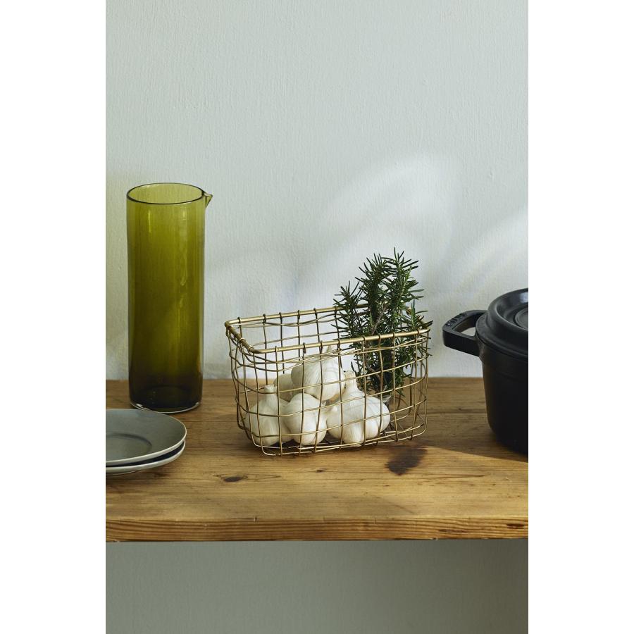 fog linen work（フォグリネンワーク） アイアンワイヤー バスケット