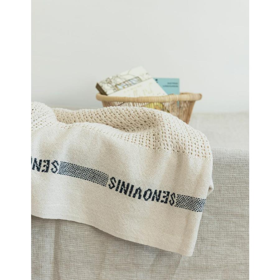 fog linen work（フォグリネンワーク） コットン ブランケット 綿100