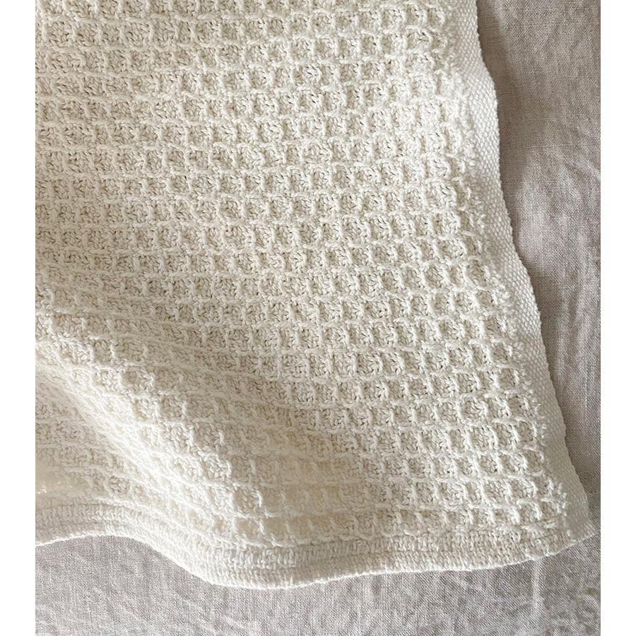 fog linen work（フォグリネンワーク） コットンワッフルブランケット