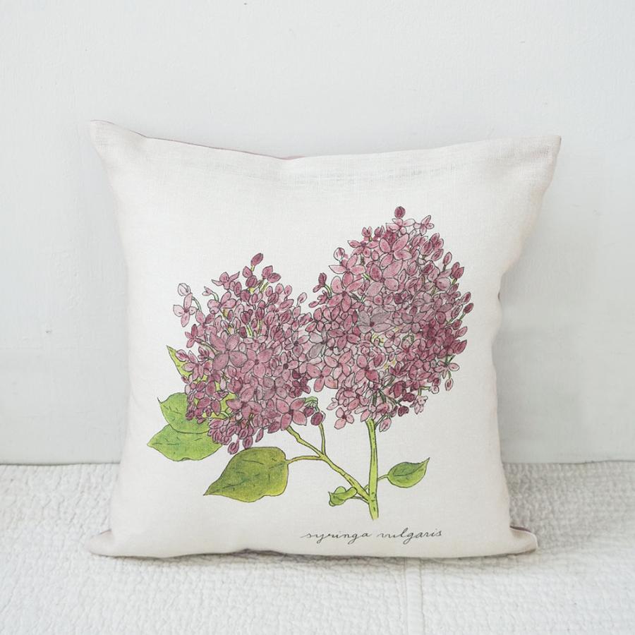 （未使用新品）デザイナーズギルド社製 植物模様 クッション・カバー セット 未使用新品）デザイナーズギルド社製 植物模様 クッション・カバー