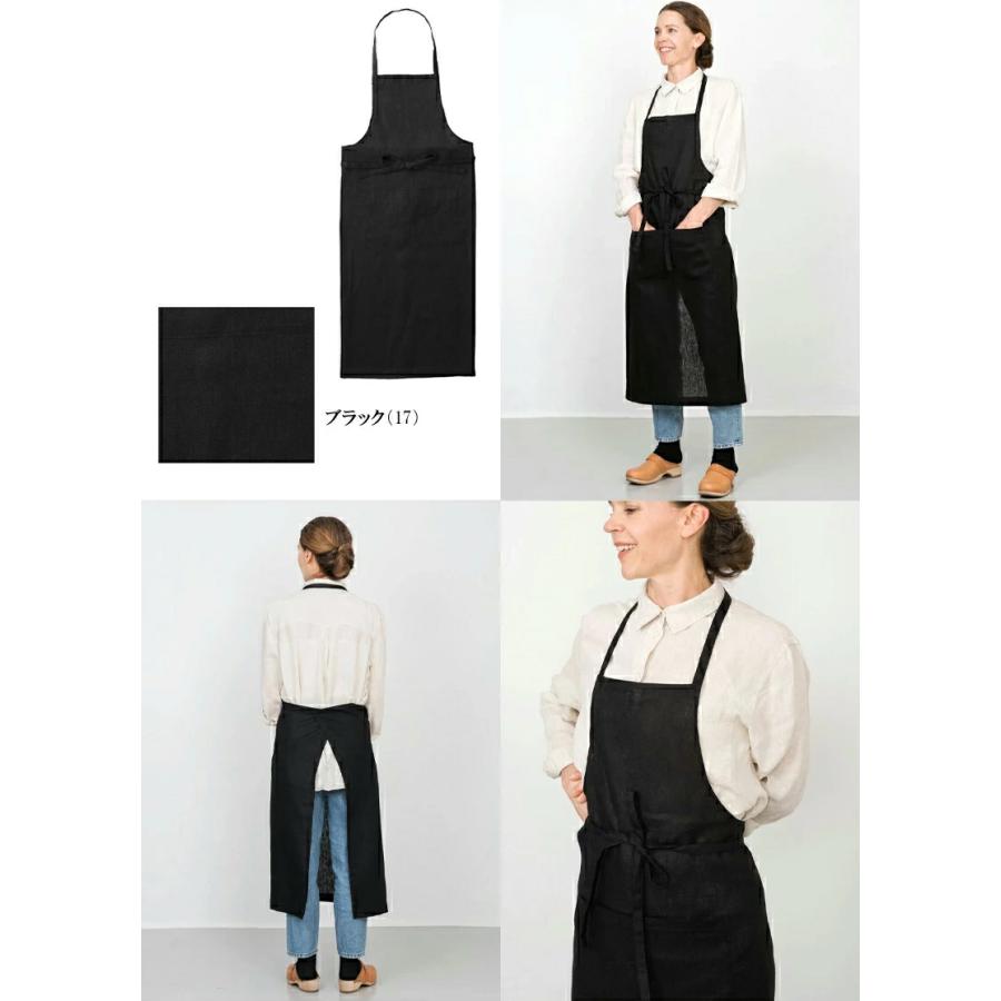 fog linen work（フォグリネンワーク） リネン フルエプロン 麻