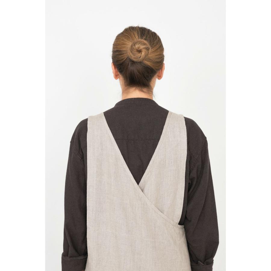 fog linen work（フォグリネンワーク） リネン オーバーエプロン