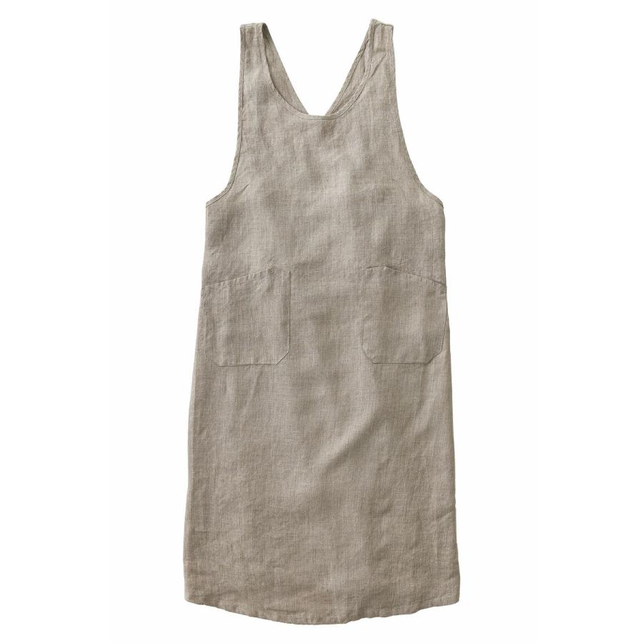 fog linen work（フォグリネンワーク） リネン オーバーエプロン