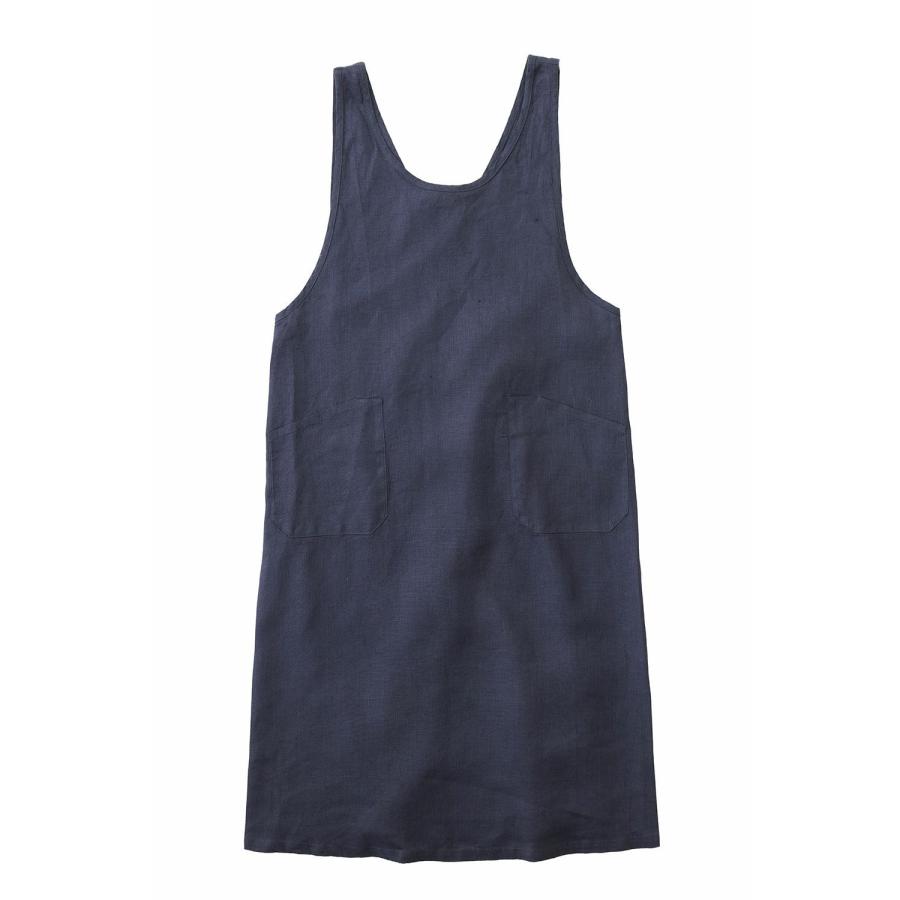 fog linen work（フォグリネンワーク） リネン オーバーエプロン