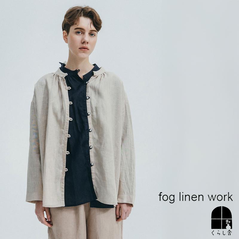 fog linen work（フォグリネンワーク） ベッカ リボントップ 