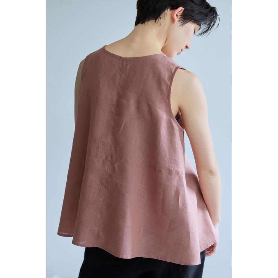 fog linen work（フォグリネンワーク） ノエル トップ ブリック シャツ