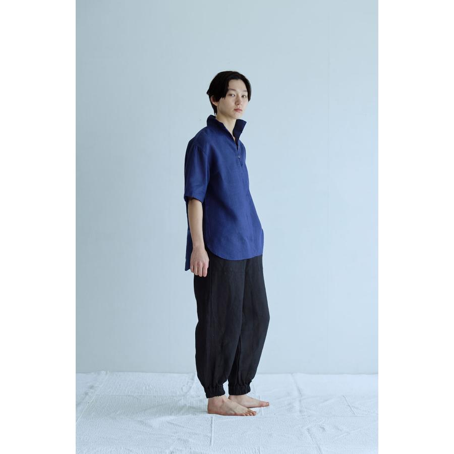 fog linen work（フォグリネンワーク） エメル トップ ブルー