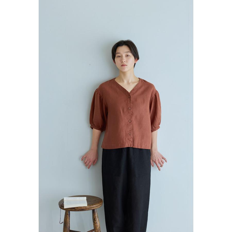 fog linen work（フォグリネンワーク） エライザ トップ パンブリュレ