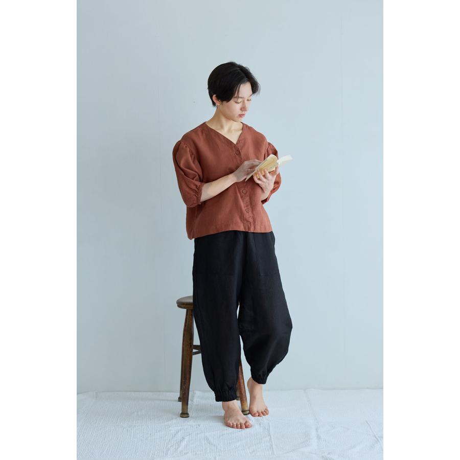 fog linen work（フォグリネンワーク） エライザ トップ パンブリュレ