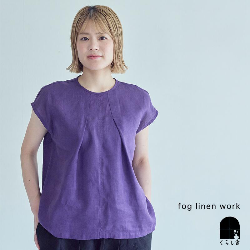 fog linen work（フォグリネンワーク） シンディー トップ ミュール