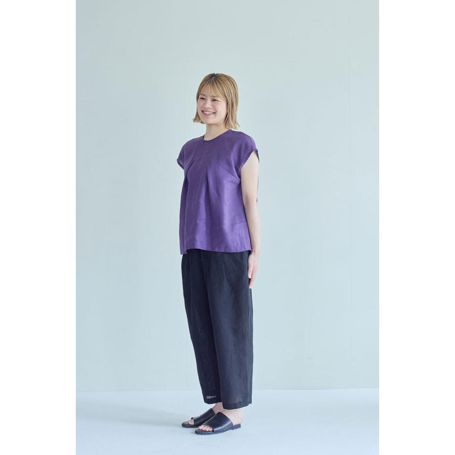 fog linen work（フォグリネンワーク） シンディー トップ ミュール