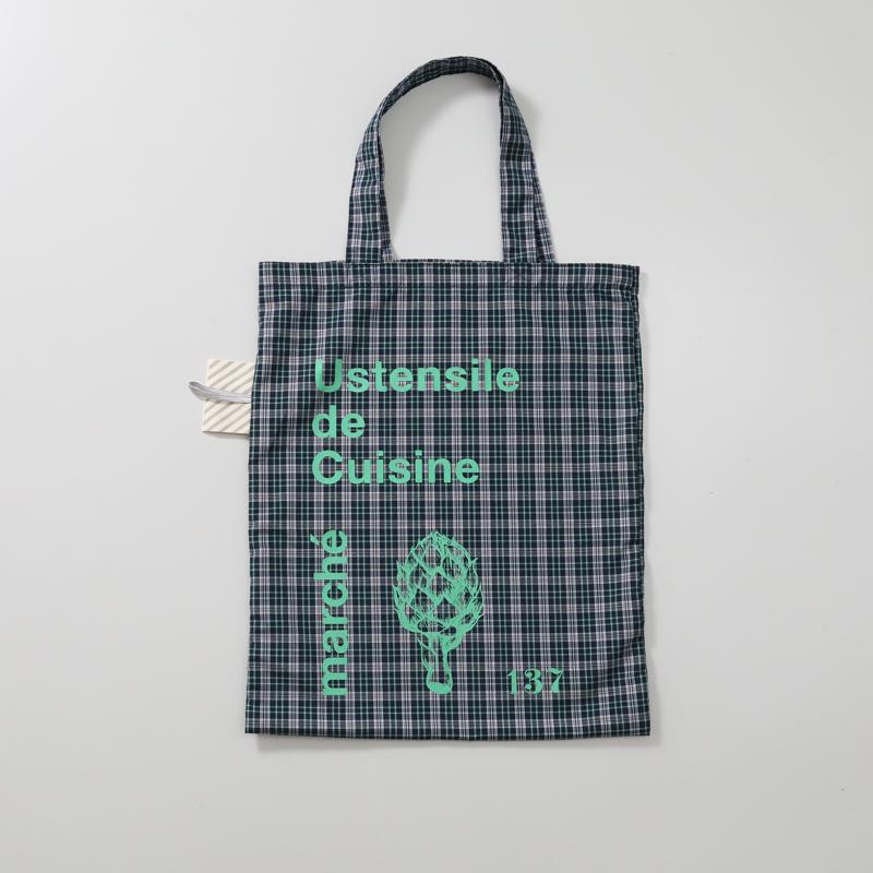 Deglon エコバッグ check柄 おしゃれ 大容量 チェック柄 たっぷり収納