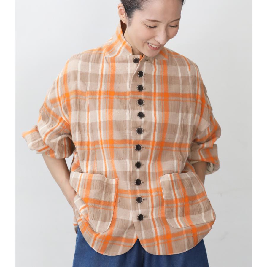 ICHI Antiquites イチ アンティークス タータンチェックジャケット