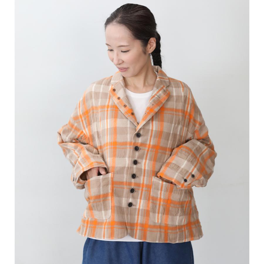 ICHI Antiquites イチ アンティークス タータンチェックジャケット