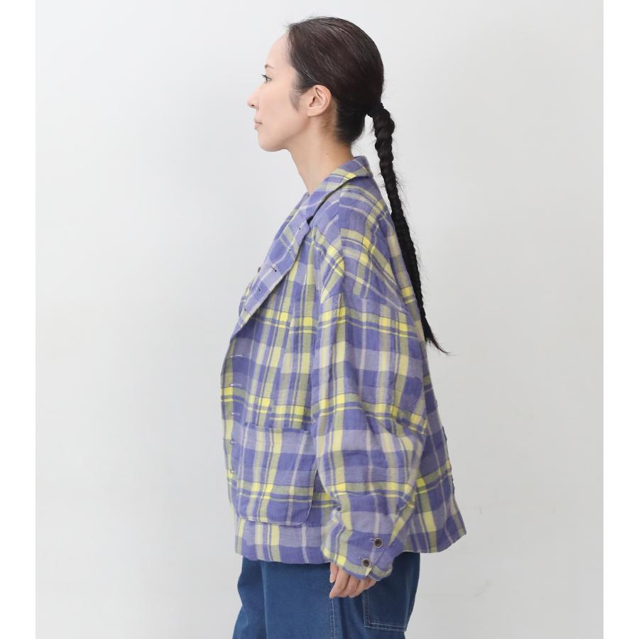 ICHI Antiquites イチ アンティークス タータンチェックジャケット
