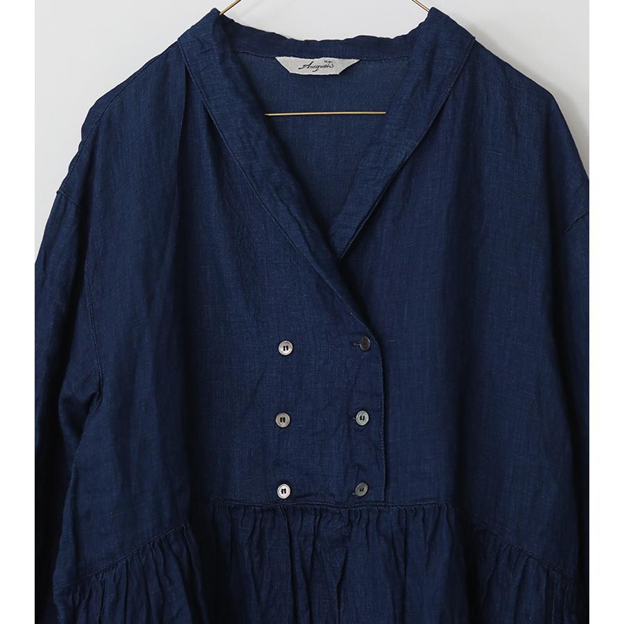 ICHI Antiquites イチアンティークス インディゴリネンドレス ダーク