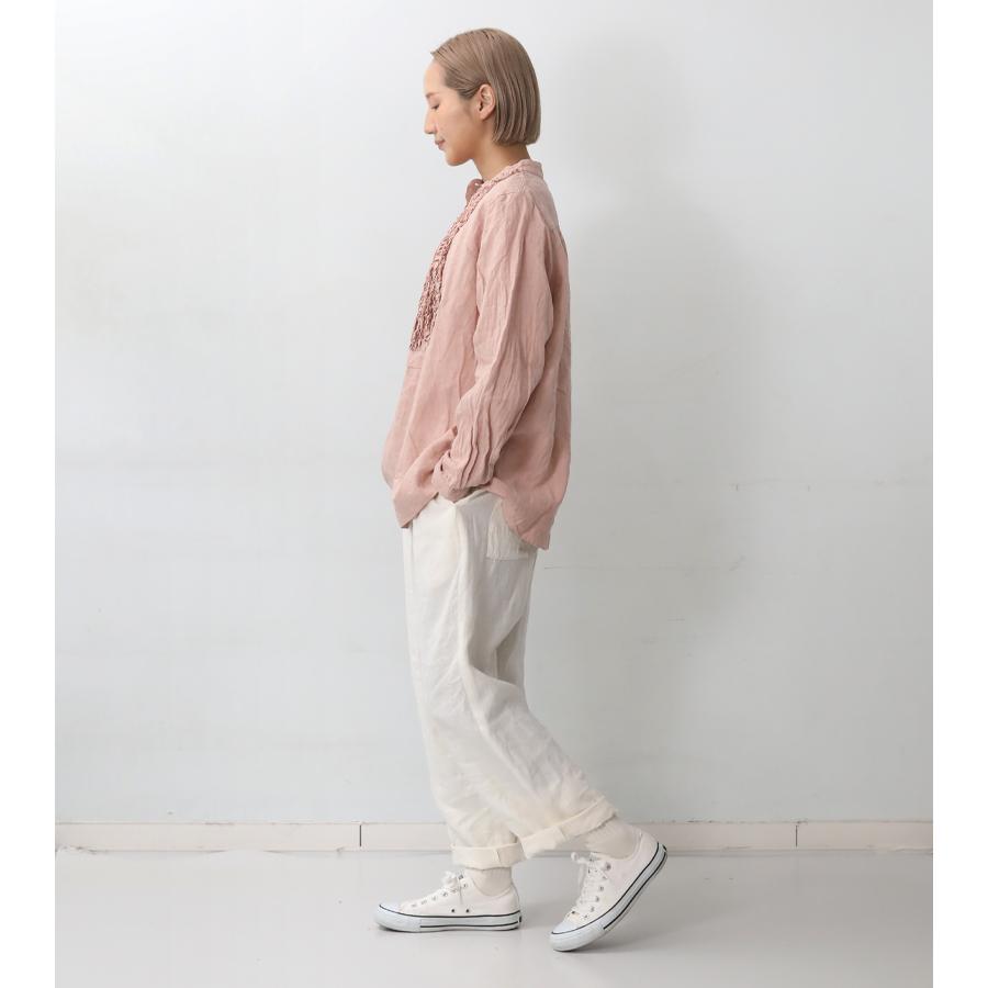 ichi　イチアンティーク　プルオーバーチュニック New Release : ichiAntiquités Cotton Loose Pullover - ichi