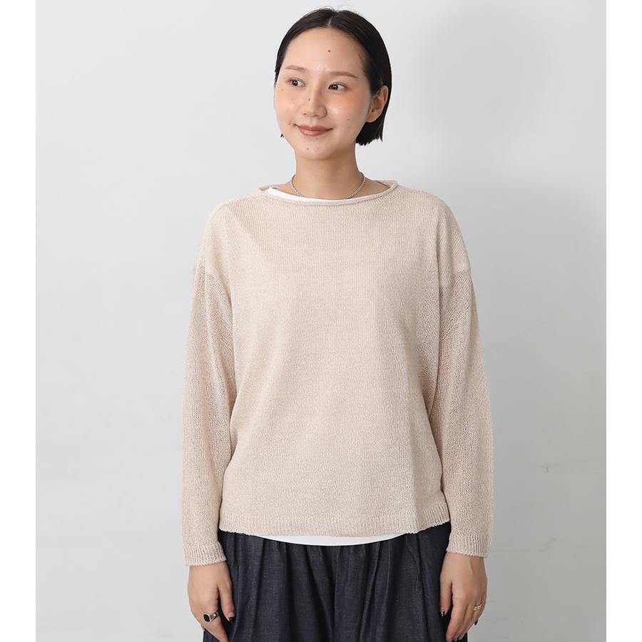 ICHI Antiquites ICHI Antiquite's イチアンティークス 綿麻ニットプル