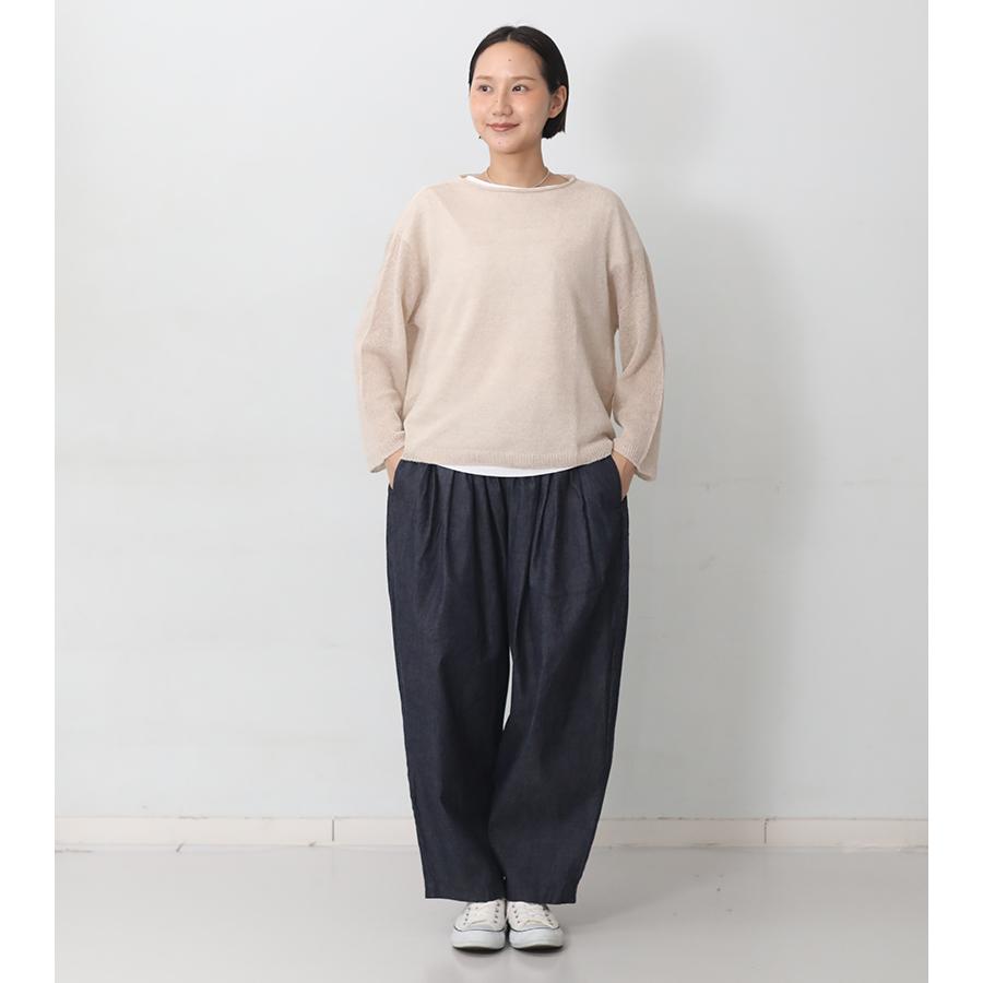 ICHI Antiquites ICHI Antiquite's イチアンティークス 綿麻ニットプル