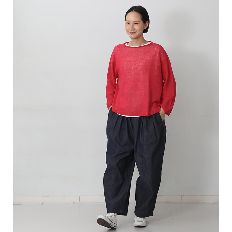 ICHI Antiquites ICHI Antiquite's イチアンティークス 綿麻ニットプル