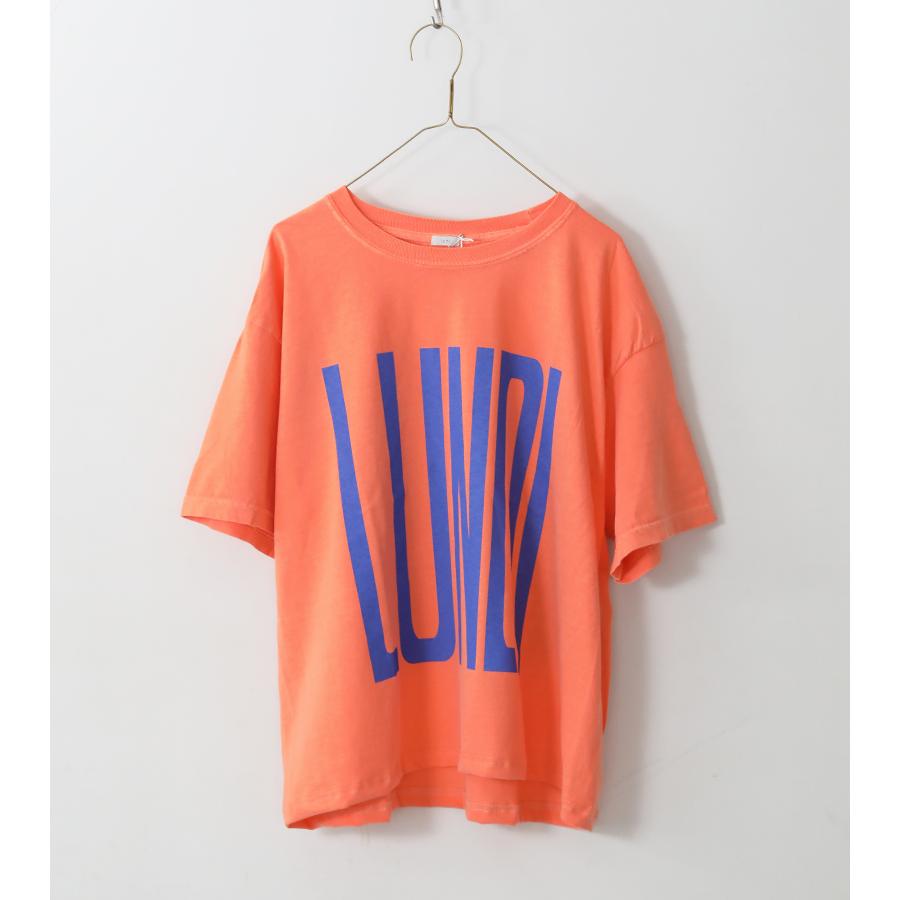 ICHI（イチ） ピグメントダイTシャツ 半袖 ゆったり Tシャツ コットン
