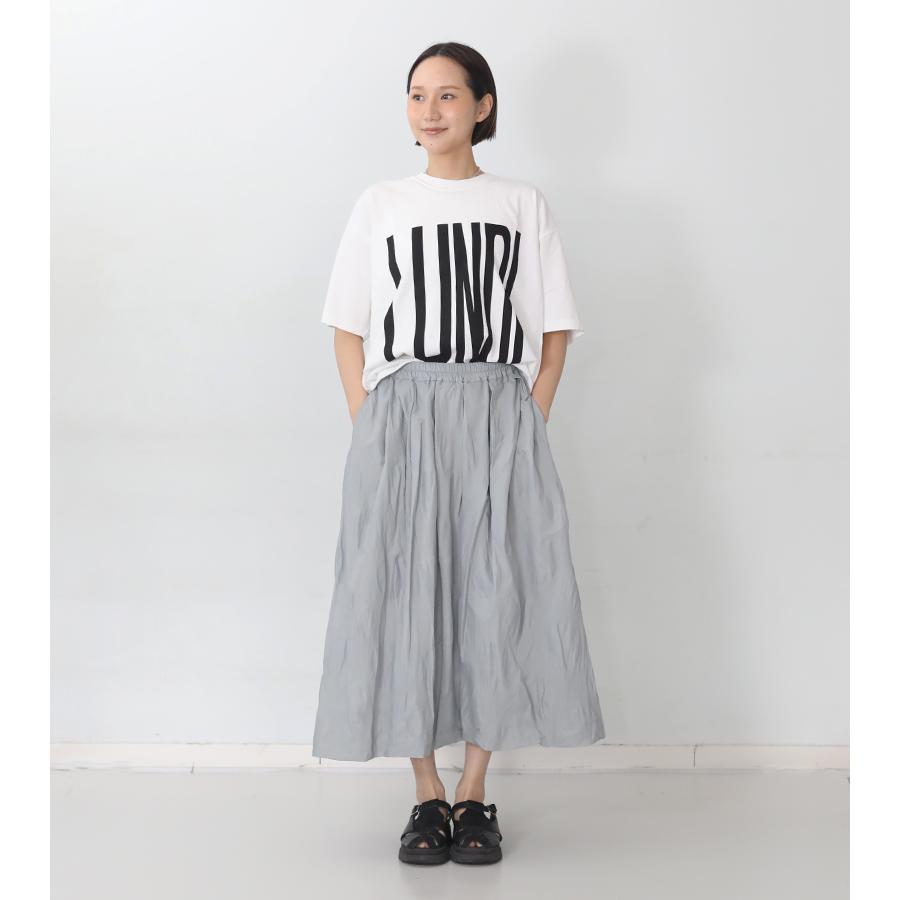 ICHI（イチ） ピグメントダイTシャツ 半袖 ゆったり Tシャツ コットン