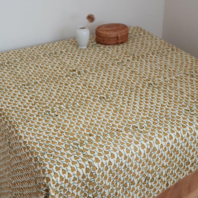 インダスバレー インド綿ブロックプリントマルチカバー 150×234cm