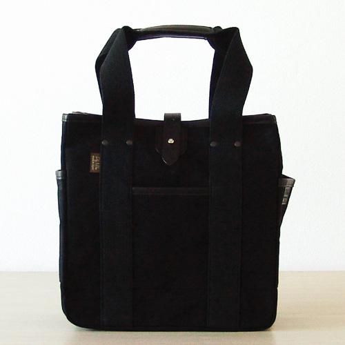松野屋 PLAIN ワークトート M ブラックトートバッグ 帆布 A4 メンズ