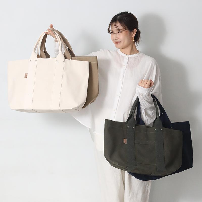 全色取扱い 松野屋 スレッドライン ヘビーキャンバストート Lサイズ