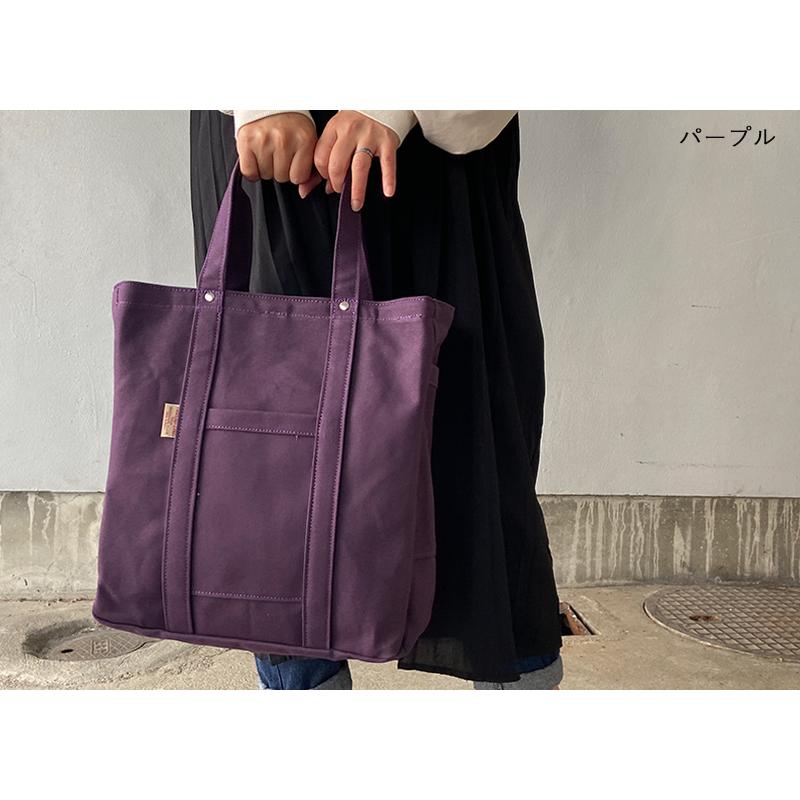 松野屋 THREAD-LINE 8号帆布スクエアトート 全7色 肩掛け A4
