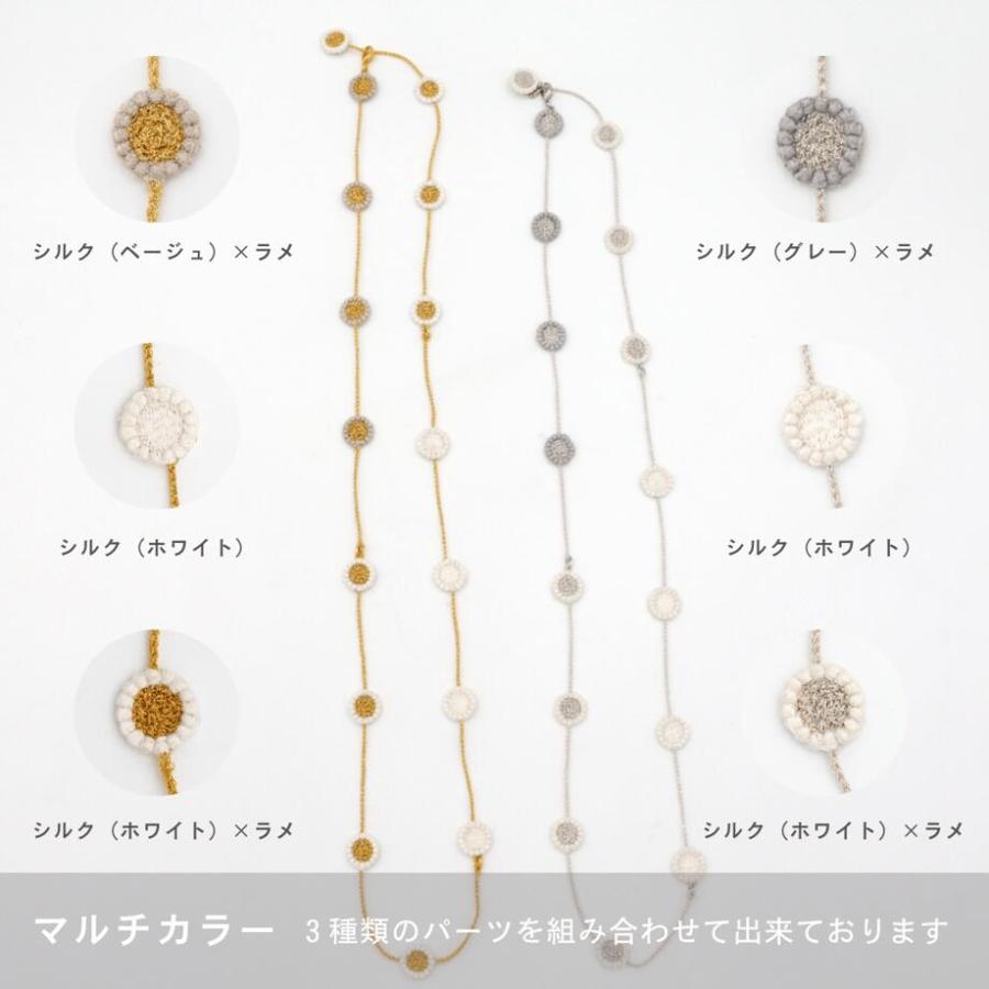 TRIPLE O 000 トリプルオゥ ポルカドットネックレス ゴールド シルバー
