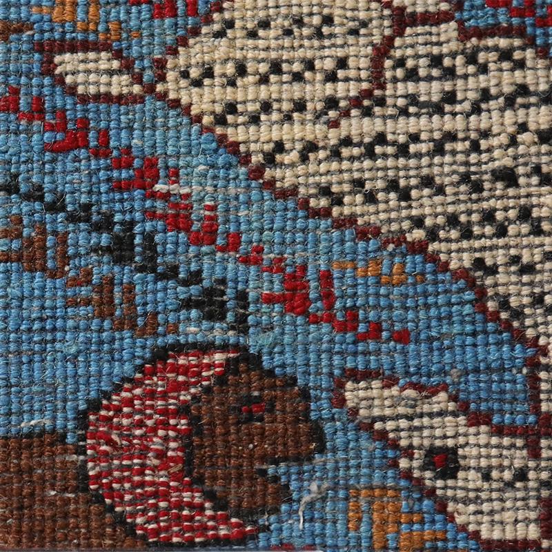 玄関マット オールド トライバルラグ バルーチ 55cm×88cm ウール絨毯