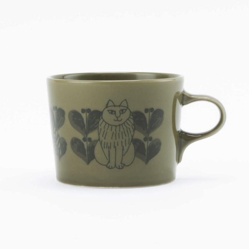 Lisa Larson（リサラーソン） マグカップ スケッチねこたち コーヒー