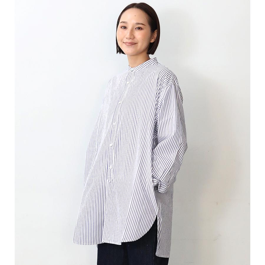 すぎとさま専用【50s VAN HEUSEN 】長袖シャツ ホワイトストライプ vent blanc（ヴァンブラン） ストライプ ワッシャー スオーバーシャツ