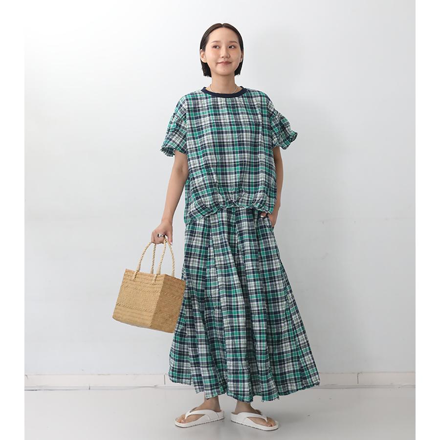 vent blanc（ヴァンブラン） SALE | マドラスチェックフロントタック