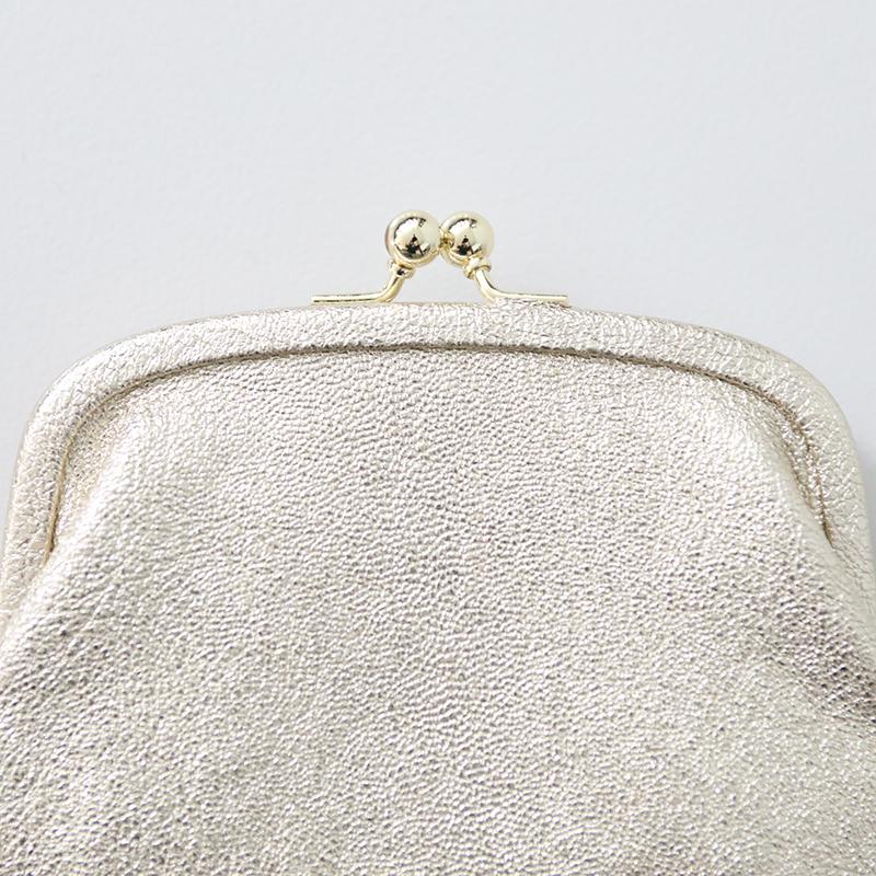 StitchandSew（ステッチアンドソー） 小さながま口のお財布 ゴールド