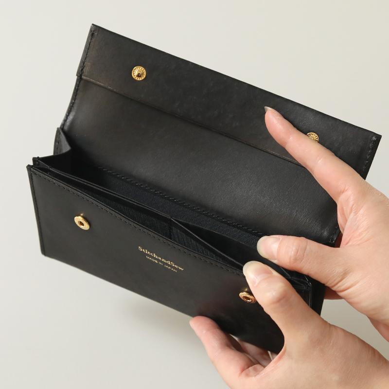 StitchandSew（ステッチアンドソー） 薄型コンパクト長財布 ロング