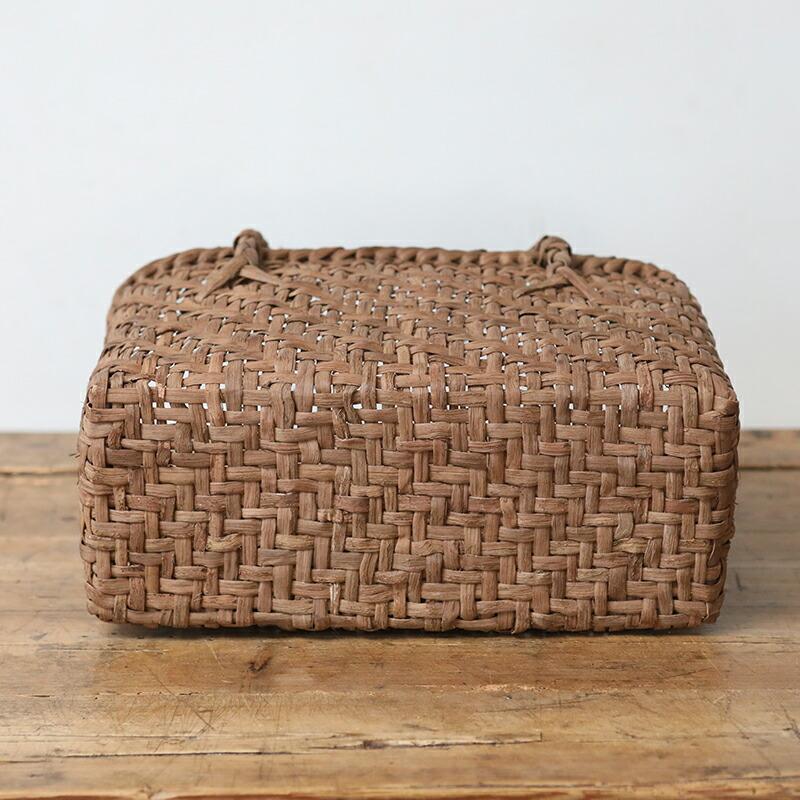 山葡萄かごバッグ 細網代 (大) YB-124 長野県 純国産 作家 筒井幸彦