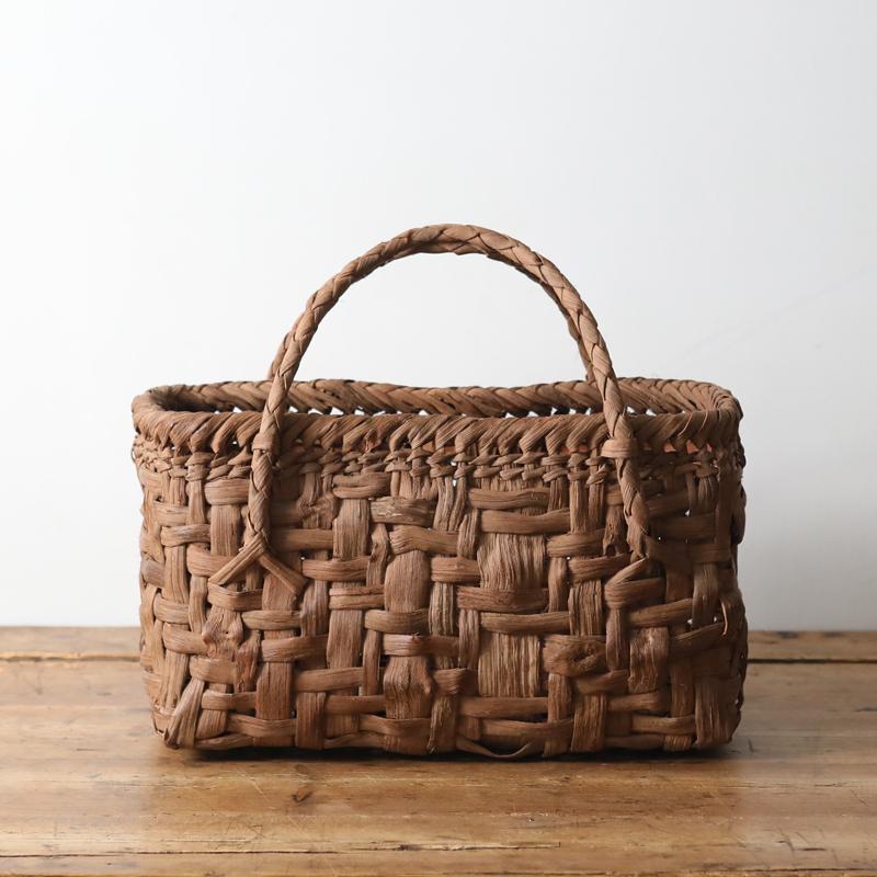 山葡萄かごバッグ 太網代 (大) YB-138 長野県 純国産 作家 筒井幸彦