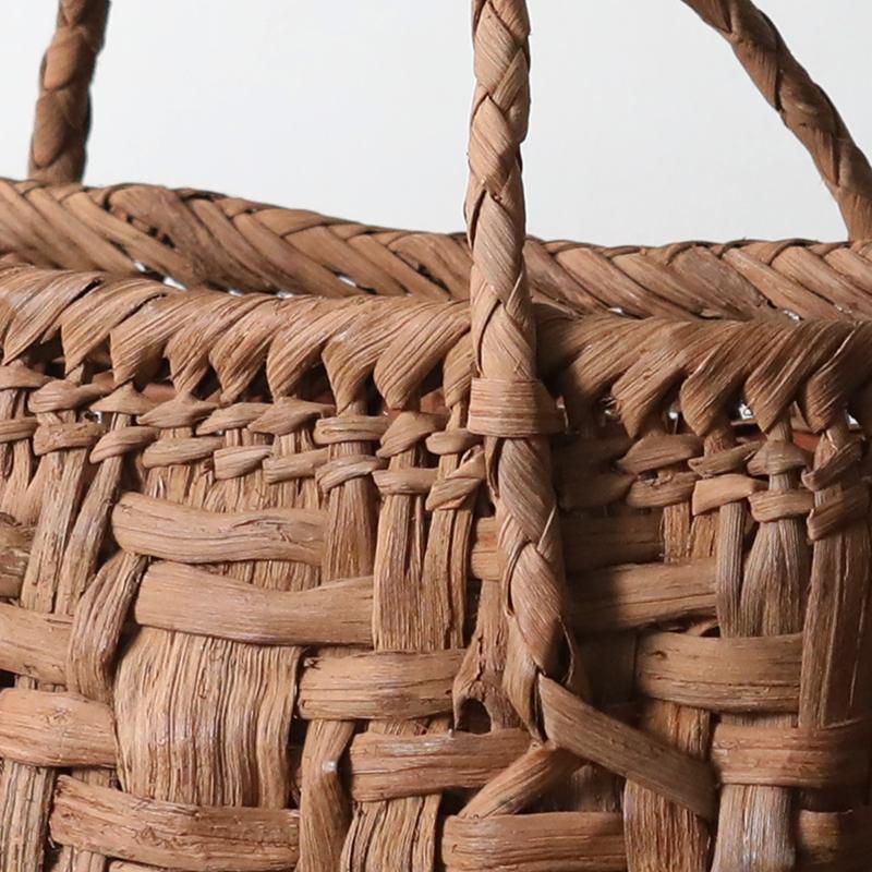 山葡萄かごバッグ 太網代 (大) YB-138 長野県 純国産 作家 筒井幸彦