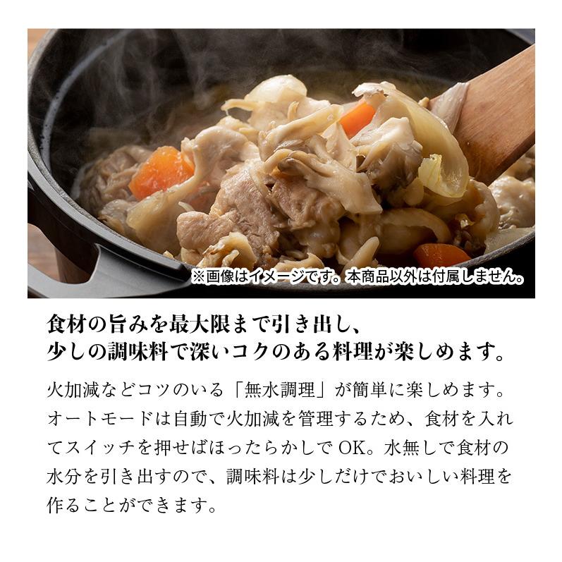 エムケー精工 水無し電気鍋 KOTSUIRAZU コツイラズ TK-M020K 同梱不可