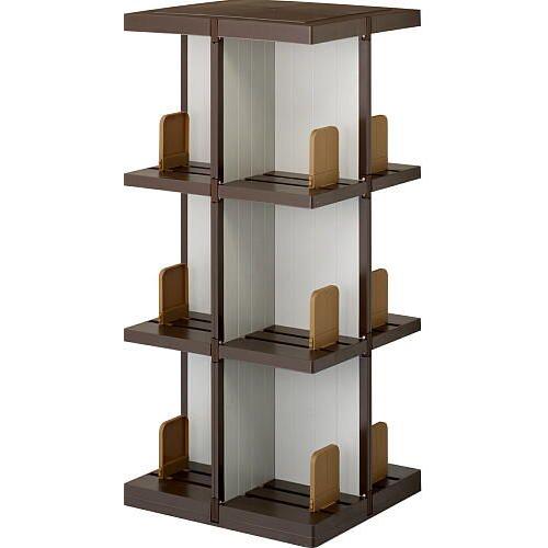 伊勢藤 爆買 回転式収納ラック DEVIC 3段 I-485 デビック イセトー