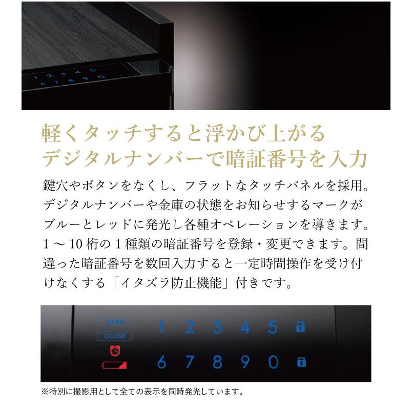 インテリアデザイン耐火金庫 インペリアル ONS-IMPWの画像