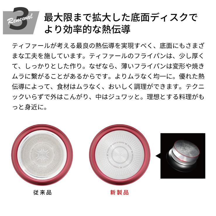 インジニオ・ネオ 取っ手の取れるティファール フライパン セット