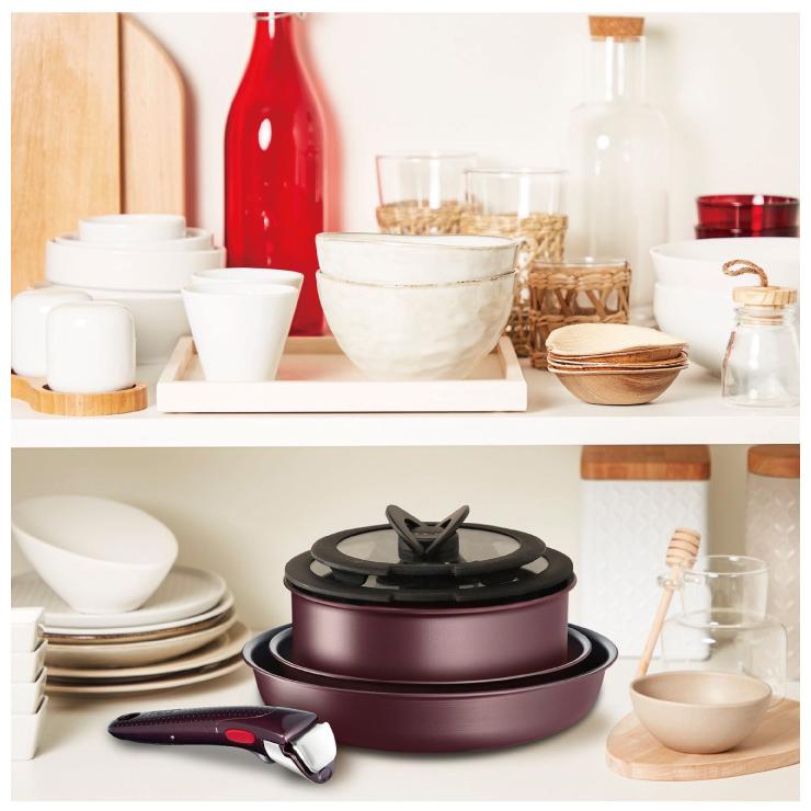 インジニオ・ネオ 取っ手の取れるティファール IHマロンブラウン